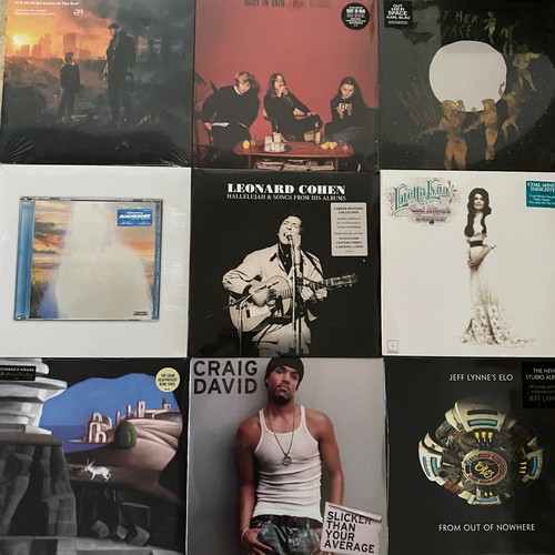 Brand new vinyl albums - vinyl,